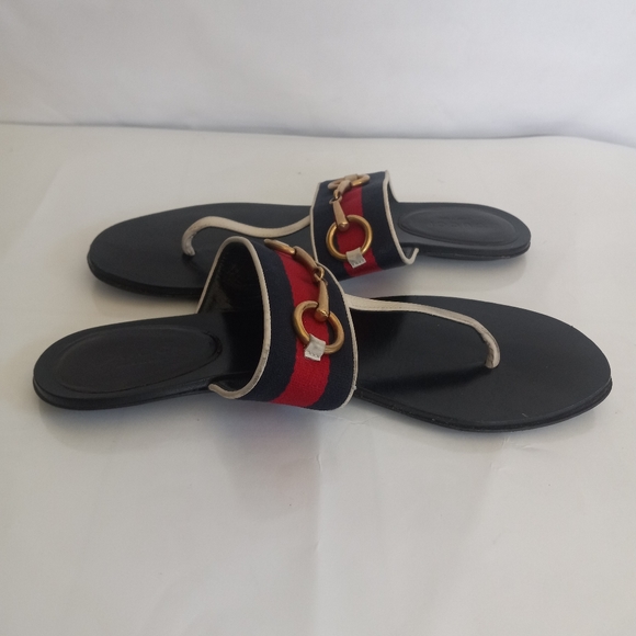 Gucci Womens sandals horsebit Lifford size 36 us 6 sold out - Picture 9 of 14